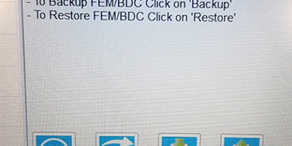 How to flash FEM in the FEM/BDC Menu How to flash FEM in the FEM/BDC Menu